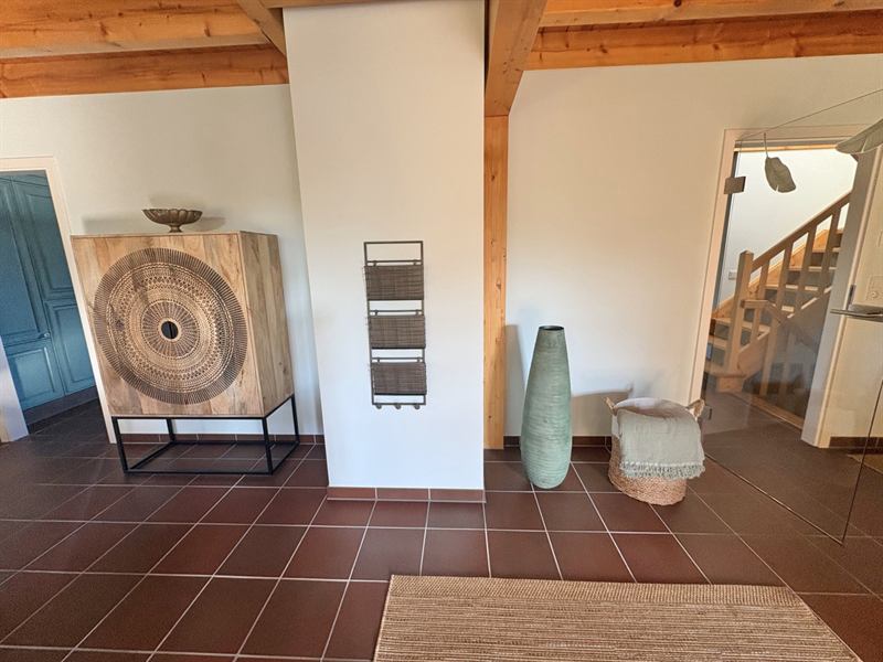 Gemütliches Wohnzimmer mit Sofa und natürlichem Licht